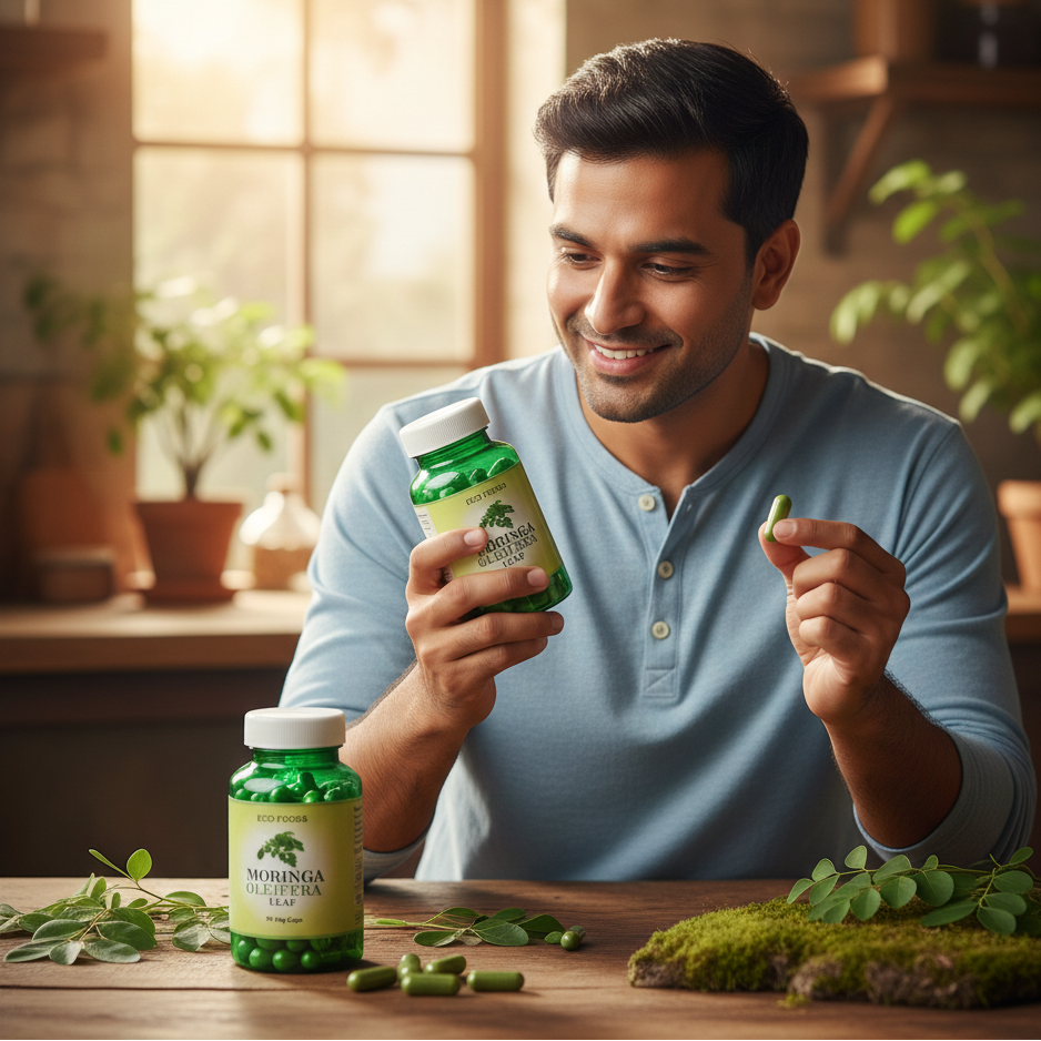 Moringa Extract Veg Caps - 60 Capsules| Natural Superfood & Daily Nutrition Support