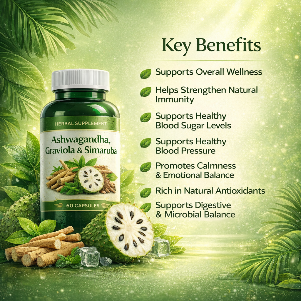 Ashwagandha Extract Veg Caps - 60 Capsules