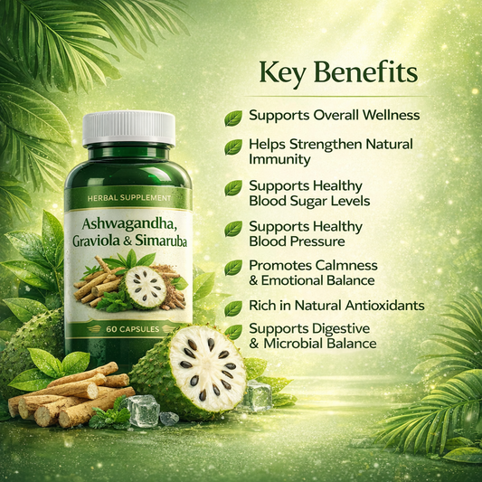 Ashwagandha Extract Veg Caps - 60 Capsules