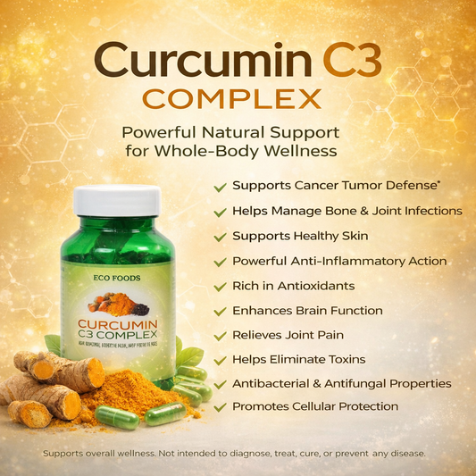 C3 Curcumin + Lycopene + Grape Seed Extract – 60 Veg Capsules | Antioxidant & Cellular Support