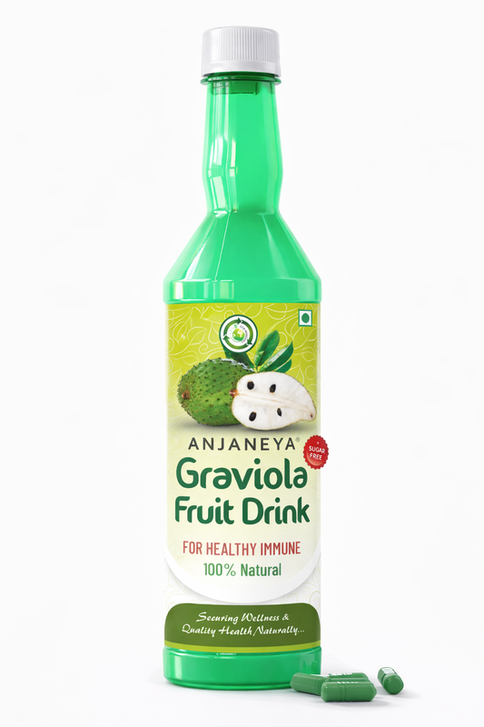 Anjaneya Graviola Soursop Fruit Drink | Natural Antioxidant Wellness Beverage