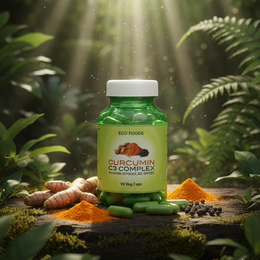 C3 Curcumin + Lycopene + Grape Seed Extract – 60 Veg Capsules | Antioxidant & Cellular Support