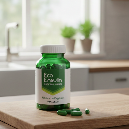 EcoEnsulin Veg Caps - 60 Capsules| Herbal Glucose Balance Support