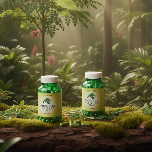 Moringa Extract Veg Caps - 60 Capsules| Natural Superfood & Daily Nutrition Support